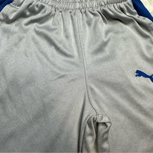 Puma shorts Grey & Blue Size 4T - Picture 6 of 16